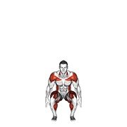 Squat To Overhead Reach With Twist