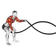 Battling Ropes exercise animation