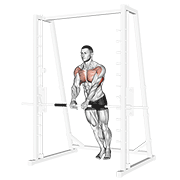 Incline Close-Grip Push-Up exercise animation