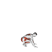 Jack Burpee exercise animation