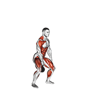 Kettlebell One Arm Clean And Jerk form demonstration - targeted for Delts Shoulders workouts
