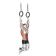 Kipping Muscle Up exercise animation