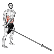 Landmine 180 exercise animation