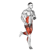 Run exercise animation