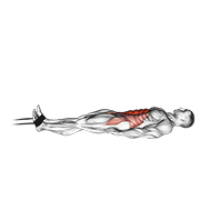 Band Jack Knife Sit-Up exercise animation