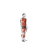 Burpee exercise animation