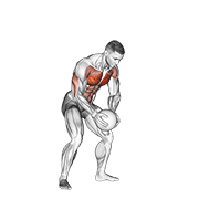 Medicine Ball Chest Push With Run Release exercise animation
