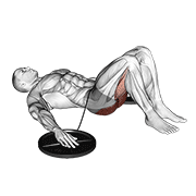 Band Hip Lift exercise animation