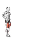 Walking Lunge exercise animation