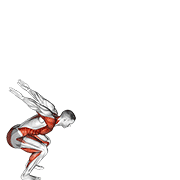 Forward Jump exercise animation