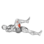 Hamstring Stretch exercise animation