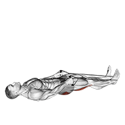 Reclining Big Toe Pose With Rope exercise animation