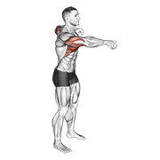 Push And Pull Bodyweight exercise animation