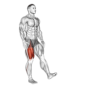 Single Leg Squat (pistol) Male exercise animation