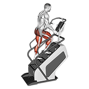 Walking On Stepmill exercise animation