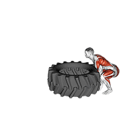 Tire Flip exercise animation