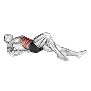Curl-Up exercise animation