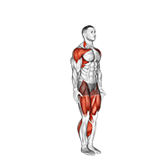 Star Jump (male) exercise animation