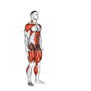Jack Jump (male) exercise animation