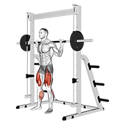 Smith Full Squat exercise animation