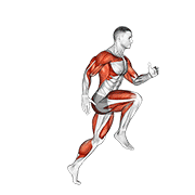 Wheel Run exercise animation