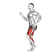 Short Stride Run exercise animation