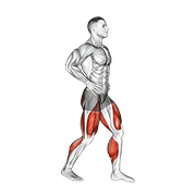 Ski Step exercise animation
