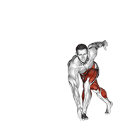 Back And Forth Step exercise animation