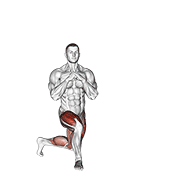 Curtsey Squat exercise animation